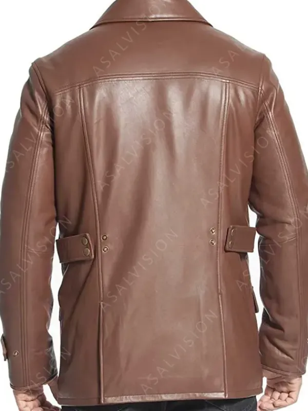 Asal Vision Men Coats | Brown Jackets | Fashion Leather Coat Brown