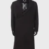 Asal Vision Men Coats | Bughuul Sinister Costume Coat Charcoal Black