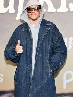 Asal Vision Men Coats | Bupkis Pete Davidson Coat Blue