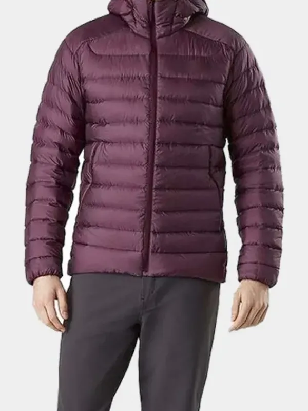 Asal Vision Puffer Jackets | Puffer Jacket For Men Burgundy