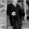 Asal Vision Men Coats | Cabrini 2024 Frank Dispenza Wool Coat Black