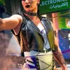Asal Vision Vests | Call Of Duty Rhea Ripley Leather Vest Black