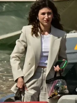 Asal Vision Blazers | Camila Lift 2024 Wool Blazer White