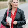 Asal Vision Leather Jackets | Candice Renoir Cécile Bois Leather Jacket Black