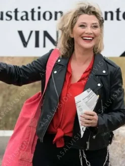 Asal Vision Leather Jackets | Candice Renoir Cécile Bois Leather Jacket Black