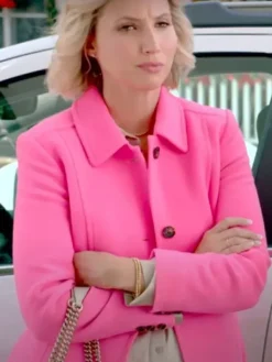 Asal Vision Women Coats | Candy Coated Christmas Molly Gallant Coat Pink