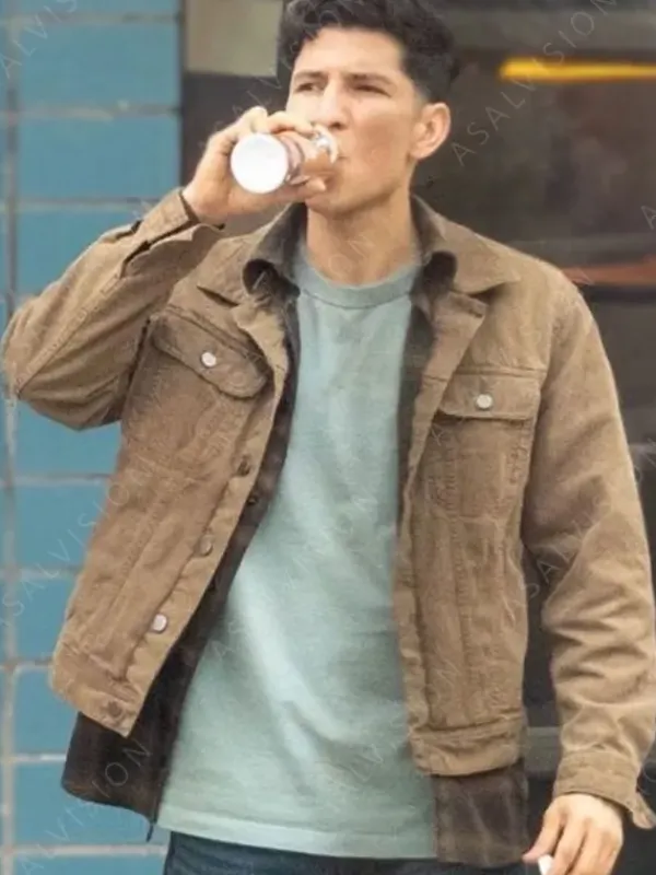 Asal Vision Cotton Jackets | Captain America Brave New World 2025 Joaquin Torres Jacket Khaki