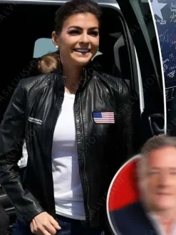 Asal Vision Black Jackets | Leather Jackets | Casey DeSantis Leather Jacket Black