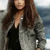Asal Vision Denim Jackets | Cassie Dewell Big Sky Denim Jacket Ice Blue