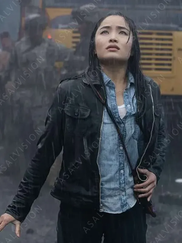 Asal Vision Leather Jackets | Cate Monarch Legacy of Monsters Leather Jacket Black