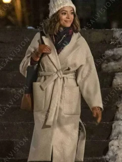 Asal Vision Women Coats | Charity Jones Christmas Unwrapped Trench Coat Light Grey