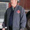 Asal Vision Cotton Jackets | Chicago Fire Christian Stolte Bomber Jacket Grey