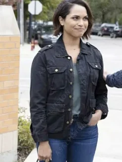 Asal Vision Cotton Jackets | Chicago Fire Gabriela Dawson Jacket Black
