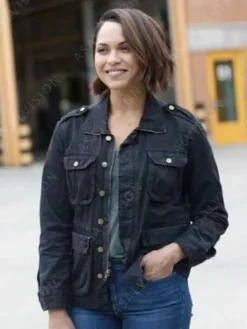Asal Vision Cotton Jackets | Chicago Fire Gabriela Dawson Jacket Black