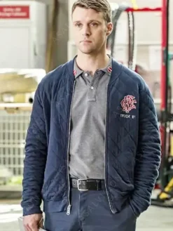Asal Vision Cotton Jackets | Chicago Fire Matthew Casey Quilted Jacket