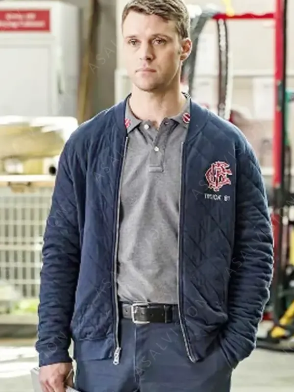 Asal Vision Cotton Jackets | Chicago Fire Matthew Casey Quilted Jacket
