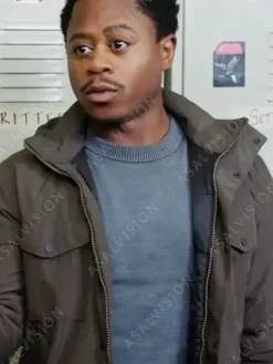 Asal Vision Cotton Jackets | Chicago Fire Season 12 Darren Ritter Jacket Grey