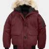 Asal Vision Cotton Jackets | Chicago P.D. Season 8 Hailey Upton Bomber Jacket Maroon