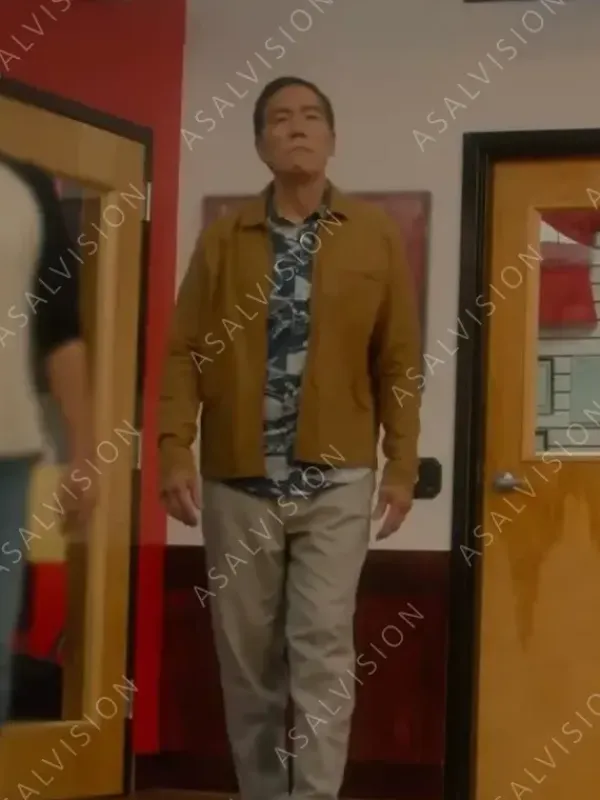 Asal Vision Cotton Jackets | Chozen Cobra Kai Season 5 Cotton Jacket Mustard