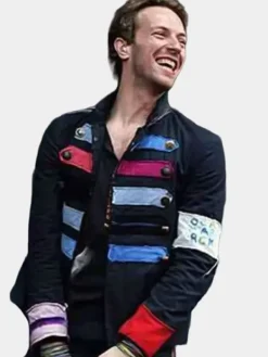 Asal Vision Cotton Jackets | Chris Martin Coldplay Jacket Dark Blue