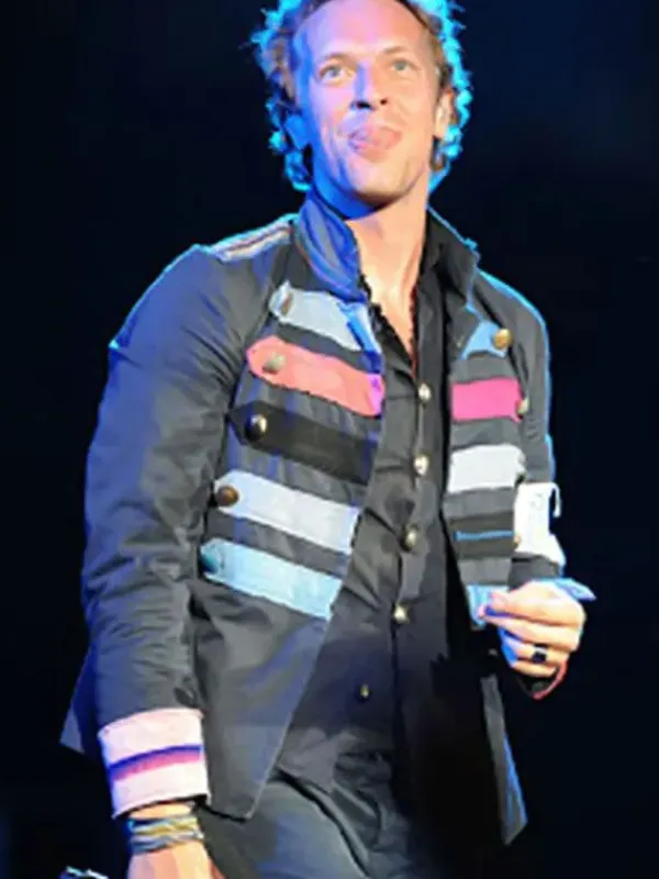 Asal Vision Cotton Jackets | Chris Martin Coldplay Jacket Dark Blue