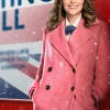 Asal Vision Women Coats | Christmas In Notting Hill 2023 Sarah Ramos Coat Pink