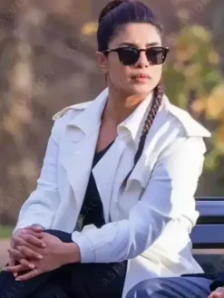 Asal Vision Women Coats | Citadel 2023 Nadia Sinh Trench Coat White