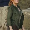 Asal Vision Cotton Jackets | Claire Dearing Jurassic World Dominion Cotton Jacket Green