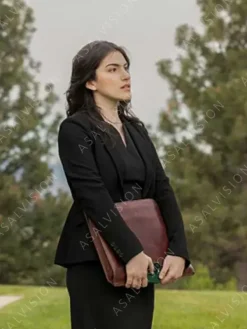Asal Vision Blazers | Clara Brewer Yellowstone Season 5 Blazer Black