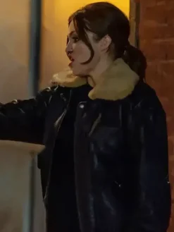 Asal Vision Black Jackets | Leather Jackets | Claudia Flynn Power Book IV Shearling Leather Jacket Black