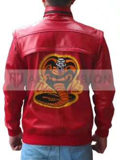 Asal Vision Leather Jackets | Cobra Kai Johnny Lawrence Leather Jacket Red
