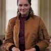 Asal Vision Cotton Jackets | Coda 2021 Gertie Bomber Jacket Brown