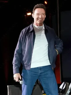 Asal Vision Cotton Jackets | Comic-Con 2024 Hugh Jackman Jacket Blue