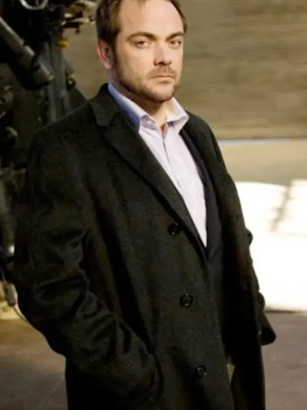 Asal Vision Men Coats | Crowley TV Series Supernatural Coat Black