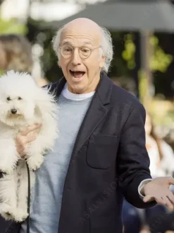 Asal Vision Blazers | Men Coats | Curb Your Enthusiasm Larry David Wool Blazer Black