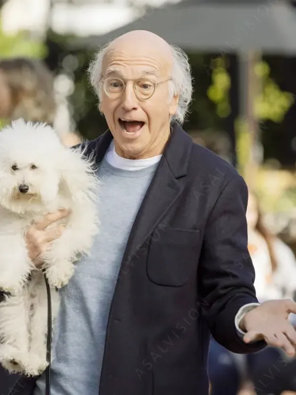 Asal Vision Blazers | Men Coats | Curb Your Enthusiasm Larry David Wool Blazer Black