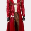 Asal Vision Women Coats | Men Coats | Dante Devil May Cry 3 Leather Trench Coat Red