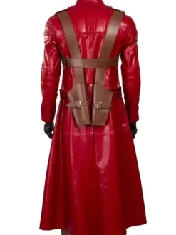 Asal Vision Women Coats | Men Coats | Dante Devil May Cry 3 Leather Trench Coat Red