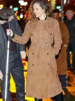 Asal Vision Women Coats | Daredevil Born Again Heather Glenn Coat Brown