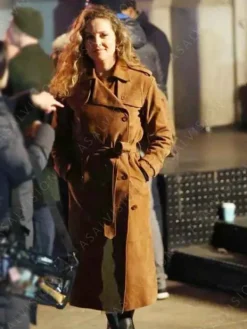 Asal Vision Women Coats | Daredevil Born Again Heather Glenn Coat Brown