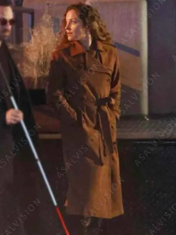 Asal Vision Women Coats | Daredevil Born Again Heather Glenn Coat Brown