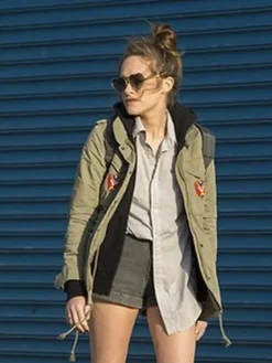 Asal Vision Cotton Jackets | Darlene Mr Robot Cotton Jacket Olive Green