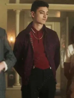 Asal Vision Cotton Jackets | Dead Boy Detectives Charles Rowland Jacket Maroon