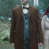 Asal Vision Men Coats | Dead Boy Detectives Edwin Paine Trench Wool Coat Brown