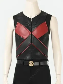 Asal Vision Vests | Deadpool Colossus Vest Black And Maroon