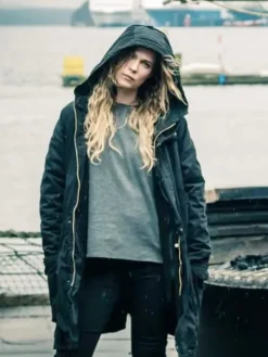 Asal Vision Women Coats | Deadwind Sofia Karppi Hooded Coat Black