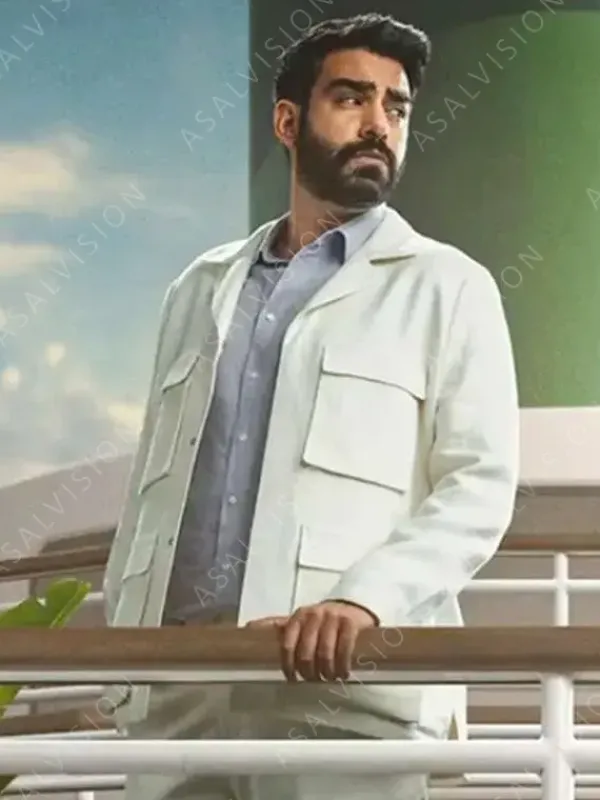 Asal Vision Cotton Jackets | Death And Other Details Sunil Jacket White