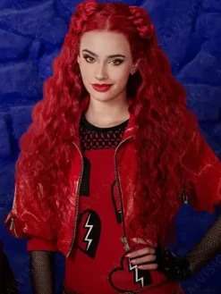 Asal Vision Leather Jackets | Descendants The Rise of Kylie Cantrall Jacket Red