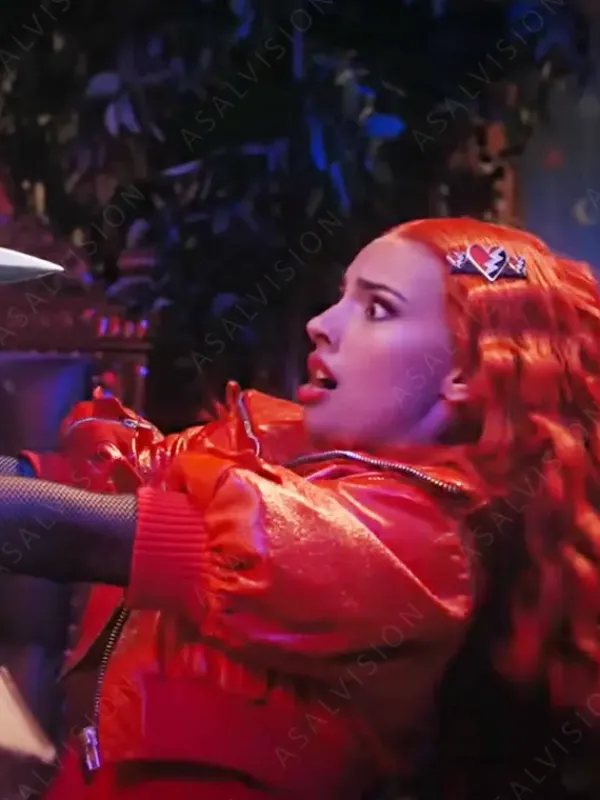 Asal Vision Leather Jackets | Descendants The Rise of Kylie Cantrall Jacket Red