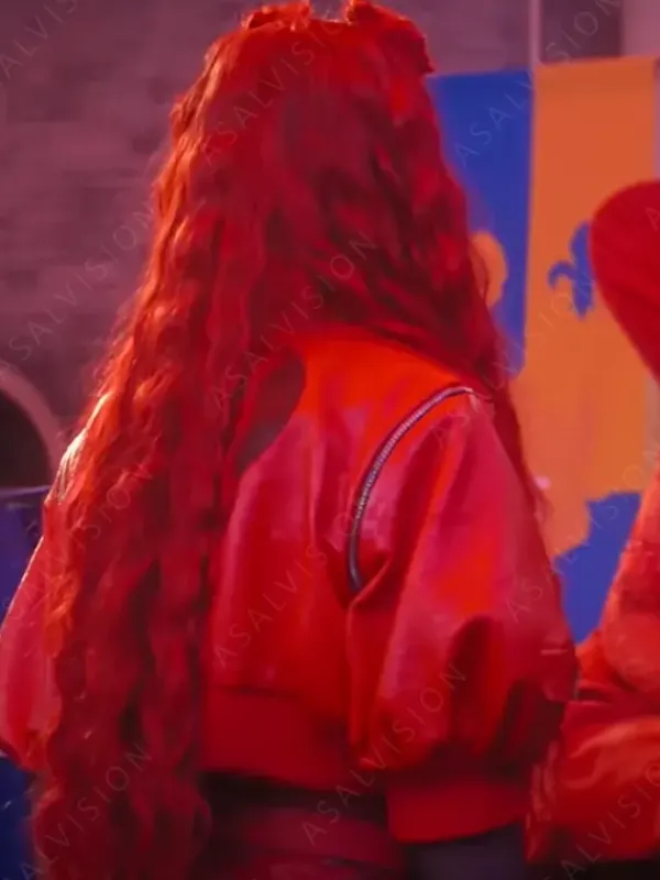 Asal Vision Leather Jackets | Descendants The Rise of Kylie Cantrall Jacket Red